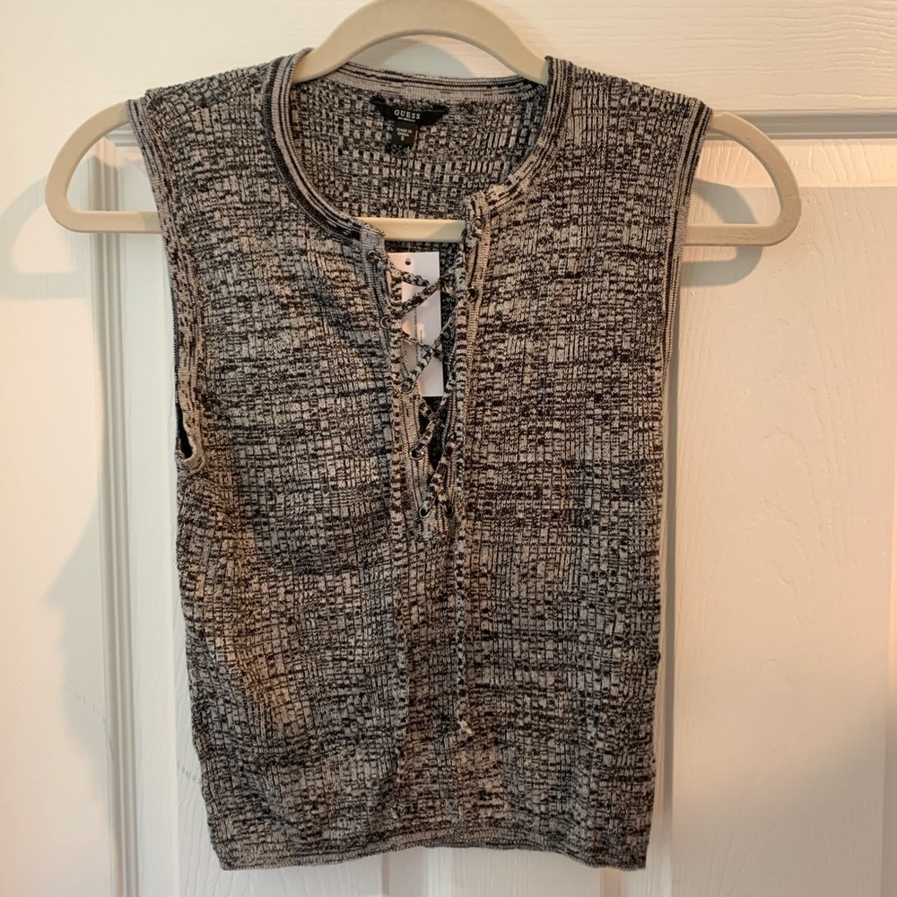 Guess Cropped Tank Top